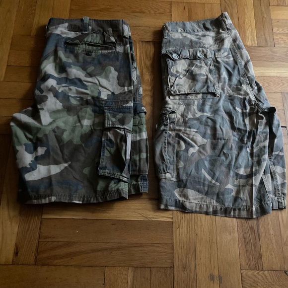 Camouflage cargo shorts - Picture 6 of 6